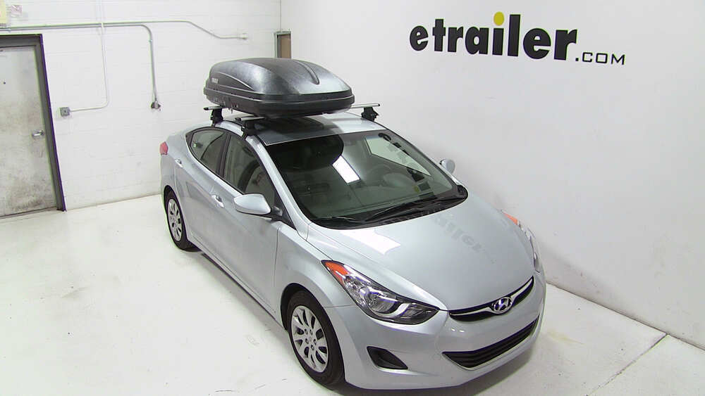 Hyundai Elantra Thule Pulse Medium Rooftop Cargo Box 14 cu ft