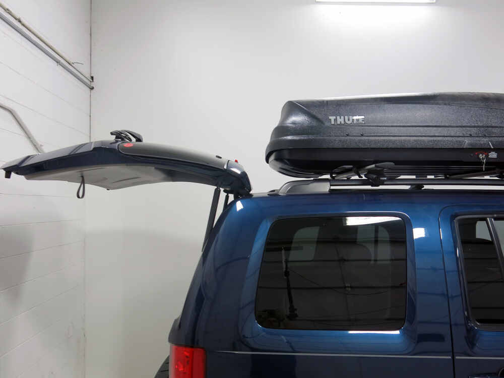 2018 Honda Pilot Thule Pulse Large Rooftop Cargo Box - 16 cu ft - Matte ...