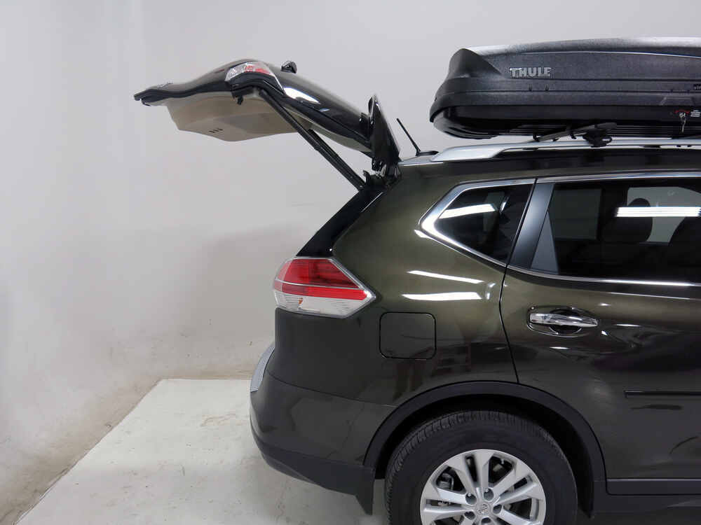 Nissan Rogue Thule Pulse Large Rooftop Cargo Box - 16 cu ft - Matte Black