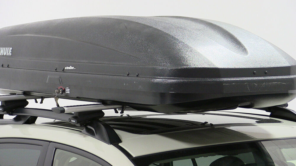 Subaru XV Crosstrek Thule Pulse Large Rooftop Cargo Box - 16 cu ft ...