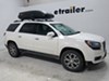 2015 gmc acadia  aero bars factory round square high profile on a vehicle