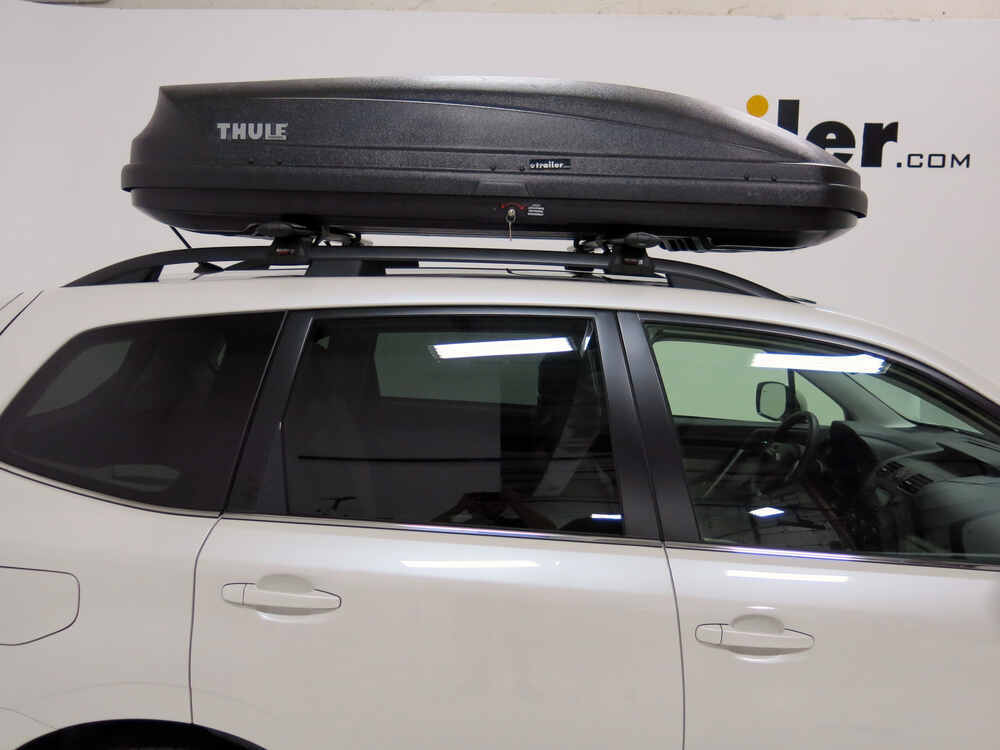 Subaru Forester Thule Pulse Large Rooftop Cargo Box - 16 cu ft - Matte ...