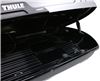 dual side access thule motion xt rooftop cargo box - 16 cu ft titan glossy