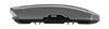 aero bars factory round square thule motion xt rooftop cargo box - 16 cu ft titan glossy