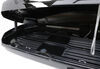 high profile thule motion xt rooftop cargo box - 22 cu ft black glossy