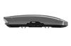 dual side access thule motion xt rooftop cargo box - 18 cu ft titan glossy