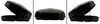 aero bars factory round square thule motion xt rooftop cargo box - 22 cu ft black glossy