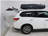 2018 nissan pathfinder roof box thule aero bars factory square round elliptical dual side access th6358b