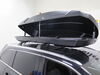 2017 toyota highlander  high profile thule force xt xxl rooftop cargo box - 22 cu ft black aeroskin