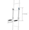 rv portable waste tank thetford tote storage system for rvs vans and motorhomes - ladder mount