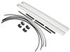 crossbars thule wingbar evo - aluminum silver 43 inch long qty 2