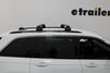 0  crossbars thule wingbar evo roof rack for fixed mounting points - black aluminum qty 2