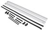 crossbars aero bars thule wingbar evo - aluminum silver 53 inch long qty 2