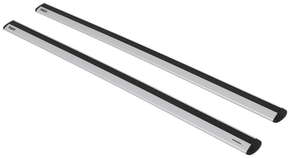 Thule WingBar Evo Crossbars - Aluminum - Silver - 53" Long - Qty 2 - TH711400