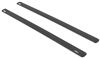 crossbars thule wingbar evo roof rack for fixed mounting points - black aluminum qty 2