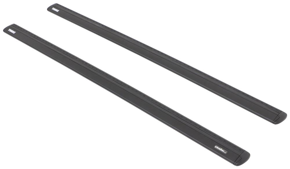 Thule WingBar Evo Crossbars - Aluminum - Black - 50" Long - Qty 2 - TH711320