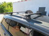 2021 jeep grand cherokee  crossbars thule wingbar evo - aluminum black 53 inch long qty 2