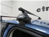 0  crossbars square bars thule squarebar evo roof rack for fixed mounting points - black steel qty 2