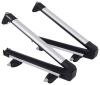 roof rack fixed thule snowpack ski and snowboard carrier - 4 pairs of skis or 2 boards silver