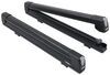 roof rack 6 pairs of skis 4 snowboards thule snowpack extender ski and snowboard carrier - slide out or boards black