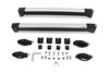 roof rack 4 snowboards 6 pairs of skis thule snowpack extender ski and snowboard carrier - slide out or boards silver