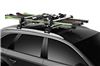 0  ski and snowboard racks thule roof rack clamp on - quick in use