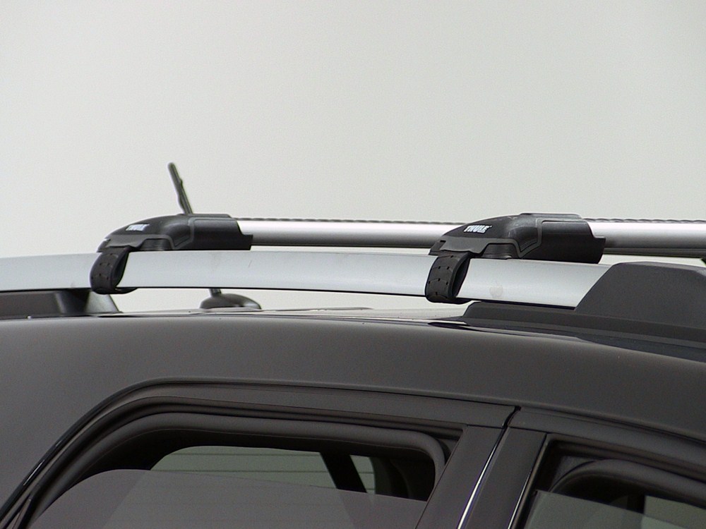 2012 GMC Acadia Thule AeroBlade Edge Roof Rack for Raised, Factory Side ...