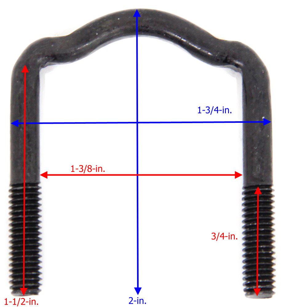 Replacement U Bolt for Thule Prologue and Peloton Roof Mount Bike