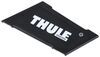 roof basket plates replacement driver side logo plate for thule canyon xt cargo - qty 1