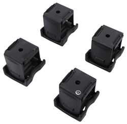 SquareBar Adapters for Thule Snowpack, SnowPack Extender, DockGlide, or DockGrip - Qty 4 - TH8897