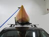 0  surfboard paddle board kayak aero bars factory round square elliptical thule compass roof rack w/ tie-downs - j-style folding clamp on