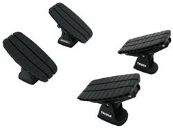 Thule DockGrip Kayak and Paddle Board Roof Rack w/ Tie-Downs - Saddle Style - Clamp On - TH895
