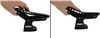 kayak clamp on thule dockglide carrier with tie-downs - saddle style rear loading universal mount