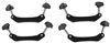 kayak paddle board clamp on thule dockgrip and roof rack w/ tie-downs - saddle style