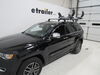 2021 jeep grand cherokee  kayak track mount clamp on thule hullavator pro roof rack and lift assist w/ tie-downs - saddle style universal