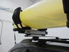 0  kayak track mount clamp on thule hullavator pro carrier and lift assist with tie-downs - side loading