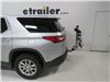 2019 chevrolet traverse  hanging rack folding tilt-away thule helium pro bike for 3 bikes - 1-1/4 inch and 2 hitches tilting