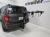 2015 jeep patriot  hanging rack fits 2 inch hitch thule range rv bike for 4 bikes - hitches
