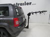 2015 jeep patriot  hanging rack rv hitch in use