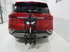 2019 hyundai santa fe  hanging rack fits 2 inch hitch in use