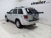 2010 jeep grand cherokee  frame mount - anti-sway adjustable arms thule passage trunk bike rack for 2 bikes hanging style