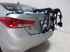 2012 hyundai elantra  frame mount - anti-sway 2 bikes thule passage trunk bike rack for hanging style