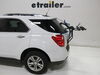 2013 chevrolet equinox  frame mount - anti-sway thule passage trunk bike rack for 2 bikes hanging style