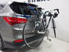 2013 hyundai santa fe  frame mount - anti-sway adjustable arms thule passage trunk bike rack for 2 bikes hanging style