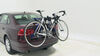 2013 volkswagen passat  frame mount - anti-sway adjustable arms thule passage trunk bike rack for 2 bikes hanging style