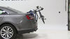 2014 ford taurus  frame mount - anti-sway adjustable arms thule passage trunk bike rack for 2 bikes hanging style