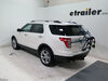2015 ford explorer  frame mount - anti-sway thule passage trunk bike rack for 2 bikes hanging style