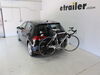 2015 volkswagen golf  frame mount - anti-sway thule passage trunk bike rack for 2 bikes hanging style