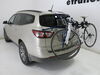 2017 chevrolet traverse  frame mount - anti-sway thule passage trunk bike rack for 2 bikes hanging style