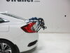 2017 honda civic  frame mount - anti-sway adjustable arms thule passage trunk bike rack for 2 bikes hanging style